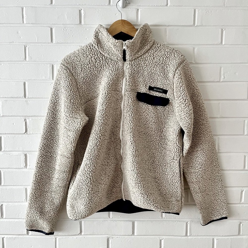Columbia Sportswear Women’s full-zip fleece, size Large.